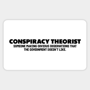 Conspiracy Theorist Sticker